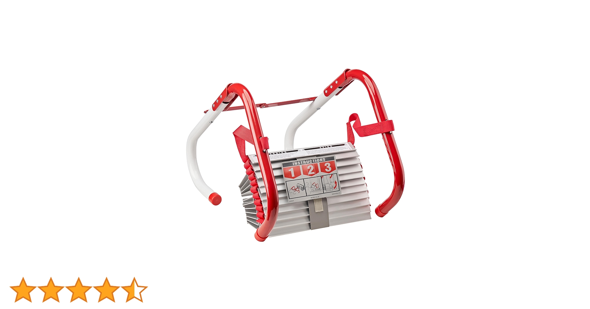 次世代 避難ハシゴ 2階用 KL-2S 非常用 Kidde KL-2S 2階用避難はしご。窓やベランダにすぐに装着できる軽量